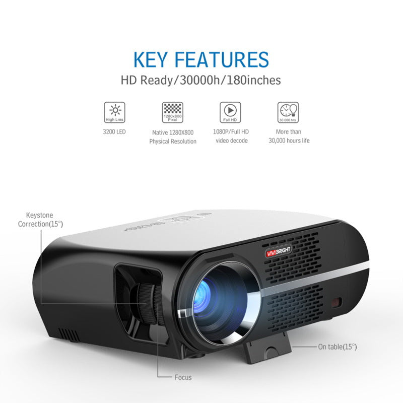 Hot-selling GP100 Mini Projector Home Office Business
