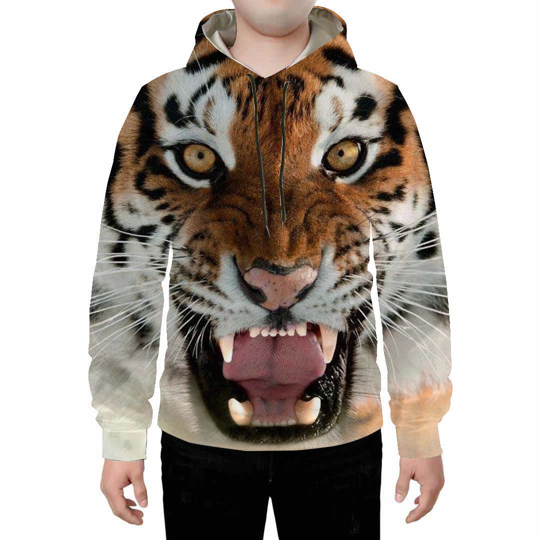 Selling in Europe and America Hot Selling Tiger Digital Hoodie Men's Baseball Uniform