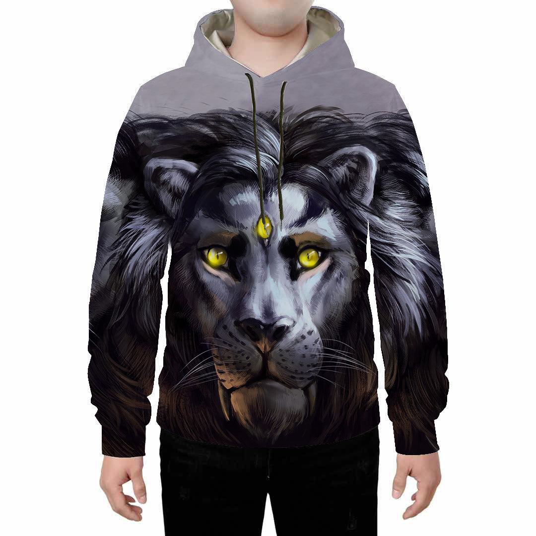 Selling in Europe and America Hot Selling Tiger Digital Hoodie Men's Baseball Uniform