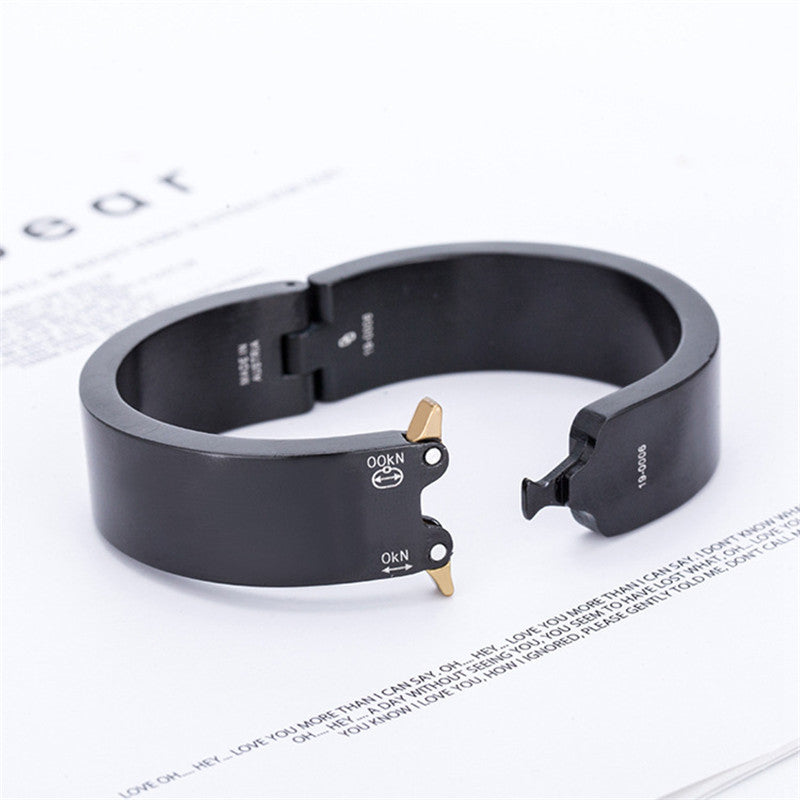 Functional Men Tai Hang Aluminum Stainless Steel Couple Bracelet