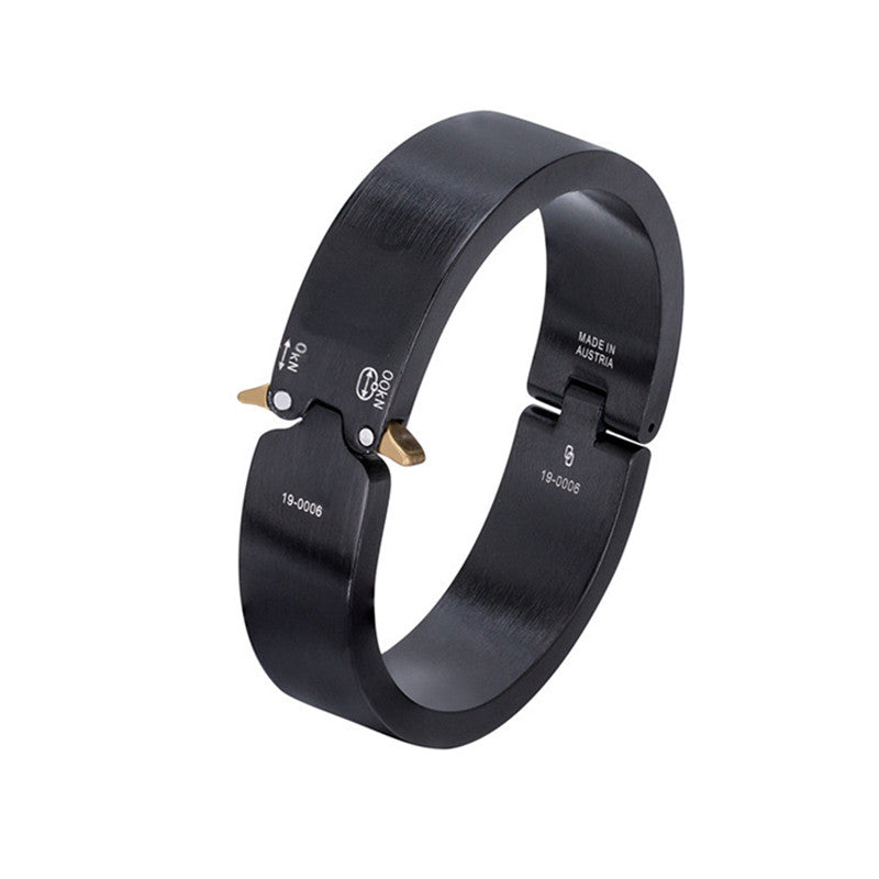 Functional Men Tai Hang Aluminum Stainless Steel Couple Bracelet