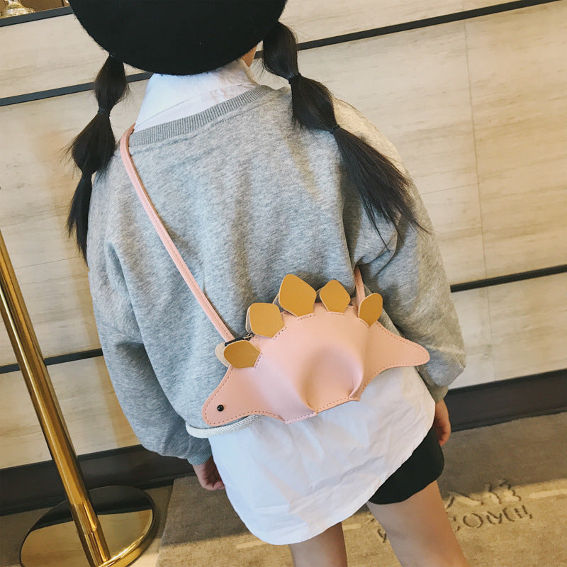 Korean children's bag dinosaur shoulder bag baby travel mini purse boys and girls Messenger bag accessories bag