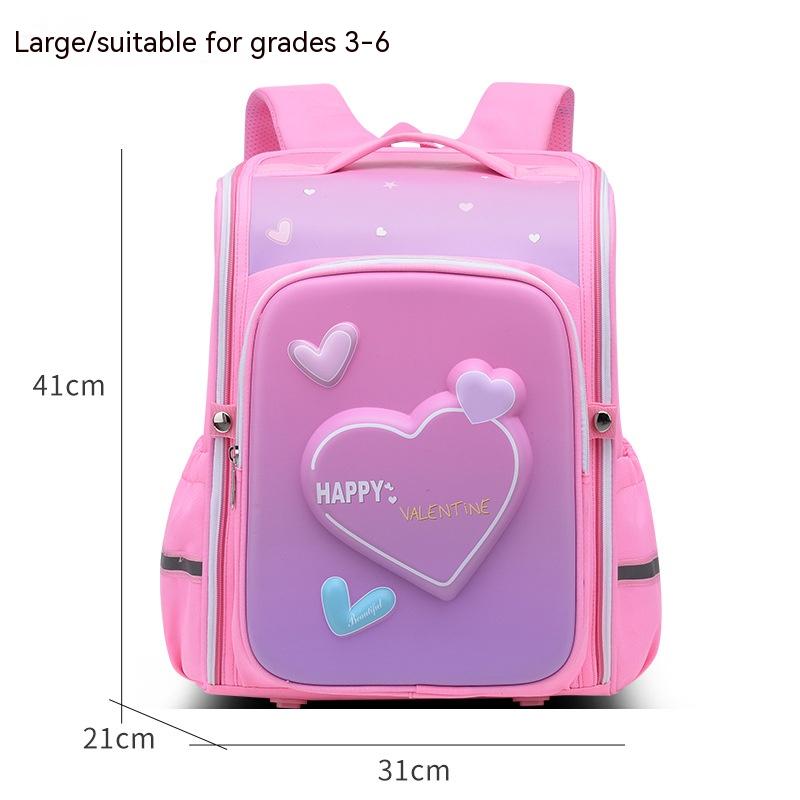 Large Capacity Wear-resistant Burden Alleviation Backpack For Boys And Girls