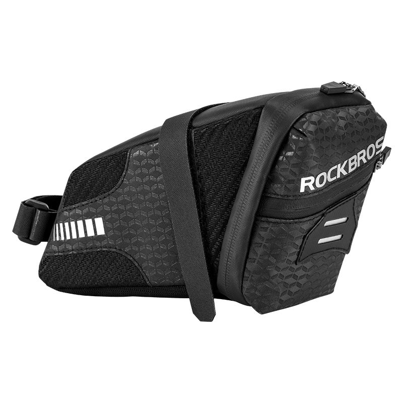 Folding rear seat bag