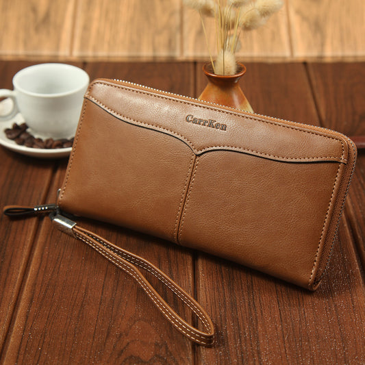 Business casual large-capacity clutch