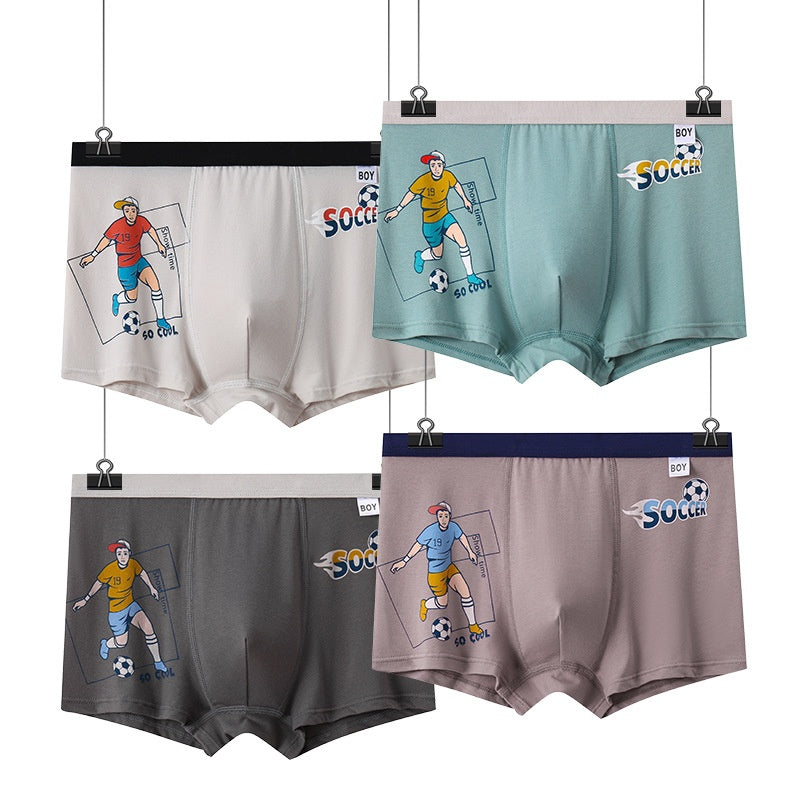 Student Boy Pure Cotton Panties Shorts