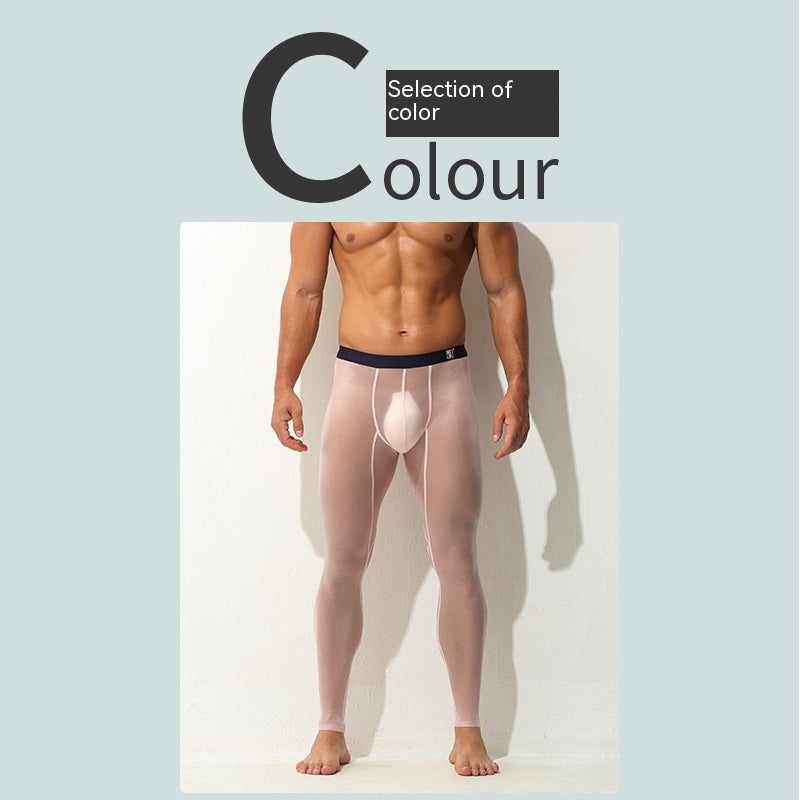 Men's Leggings Ultra-thin And Tight Fitting