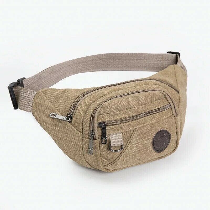 Fanny Pack Men Women Waist Belt Bag Purse Hip Pouch Travel Sport Bum Chest Bag