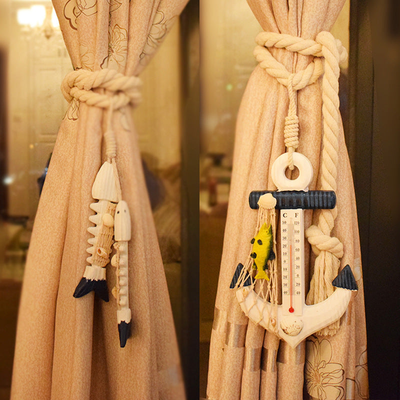 Mediterranean Style Creative Curtain Buckle Straps