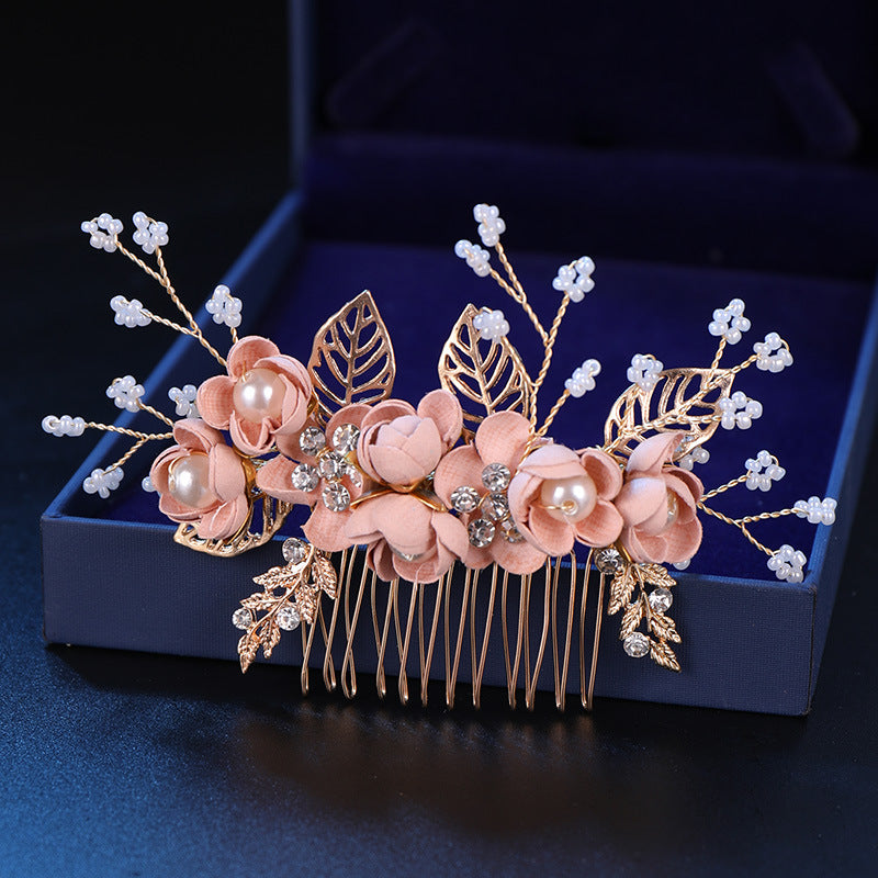 Hot Selling Korean Flower Hair Comb Insert