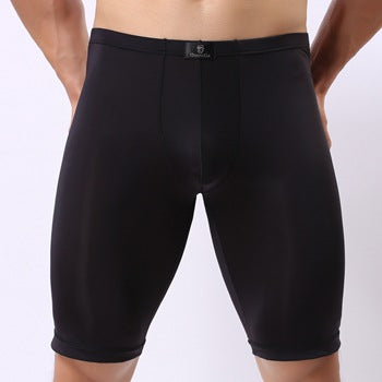 Men's Breathable Mid Waist Long Leg Underwear