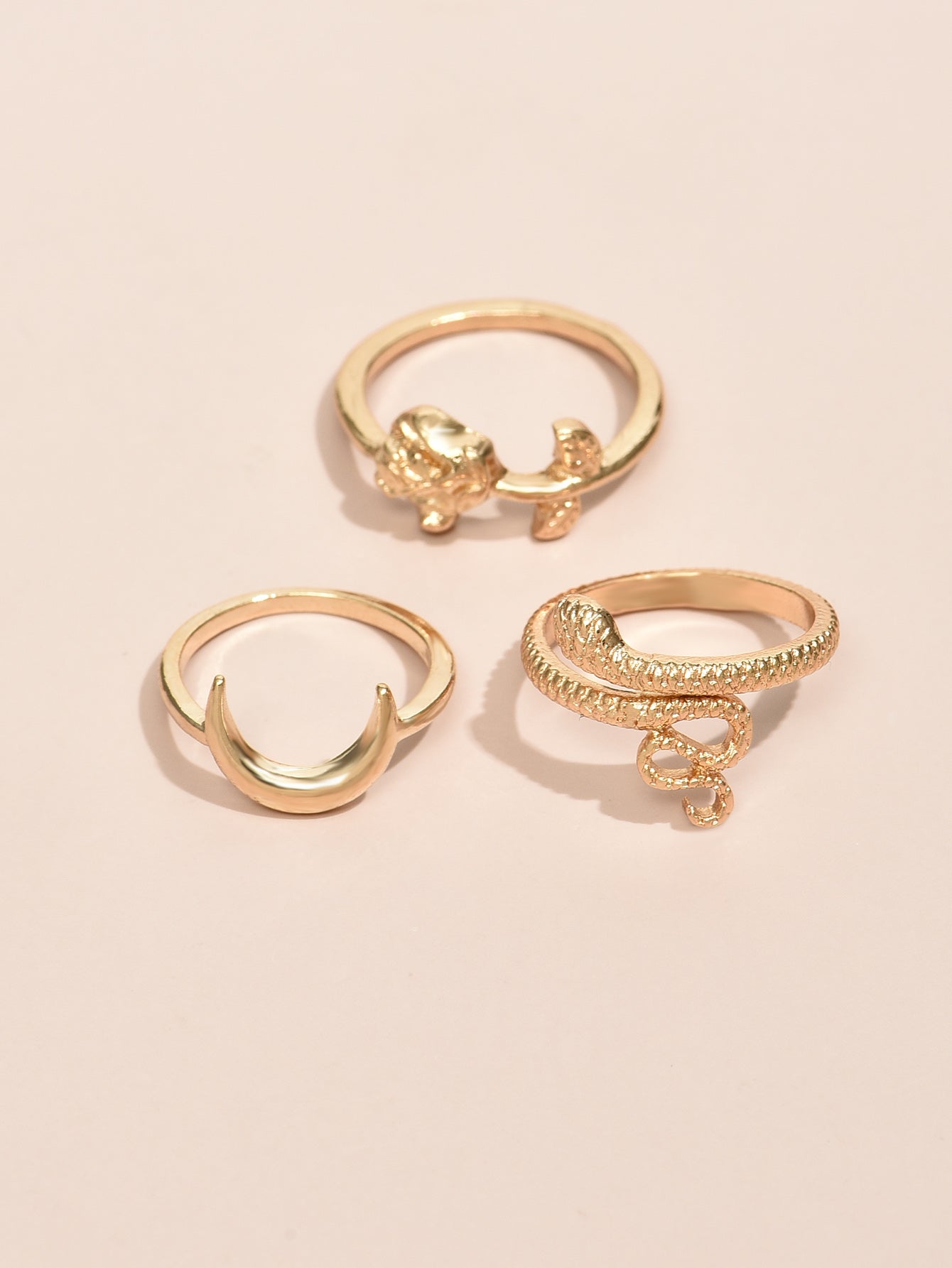 Creative Girls Wear Fashionable Rings Alloy Trend