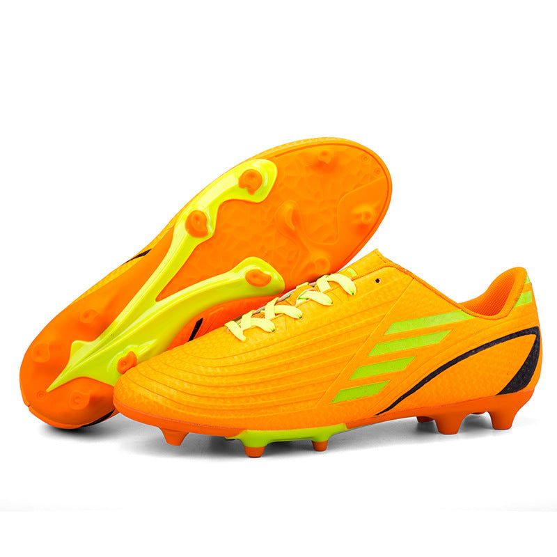 New Lawn Training Soccer Shoes Boys And Girls Sports Shoes Long Nail Wear-resistant Non-slip