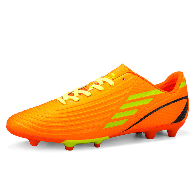 New Lawn Training Soccer Shoes Boys And Girls Sports Shoes Long Nail Wear-resistant Non-slip