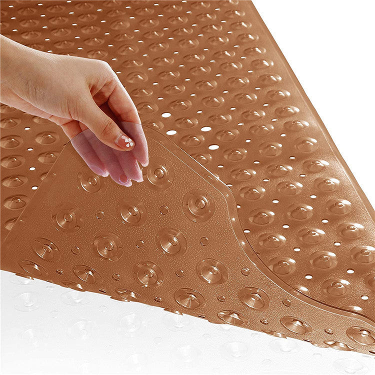 100 40cm Extended PVC Bathroom Mat Bathroom Bathtub Mat Floor Mat With Suction Cup