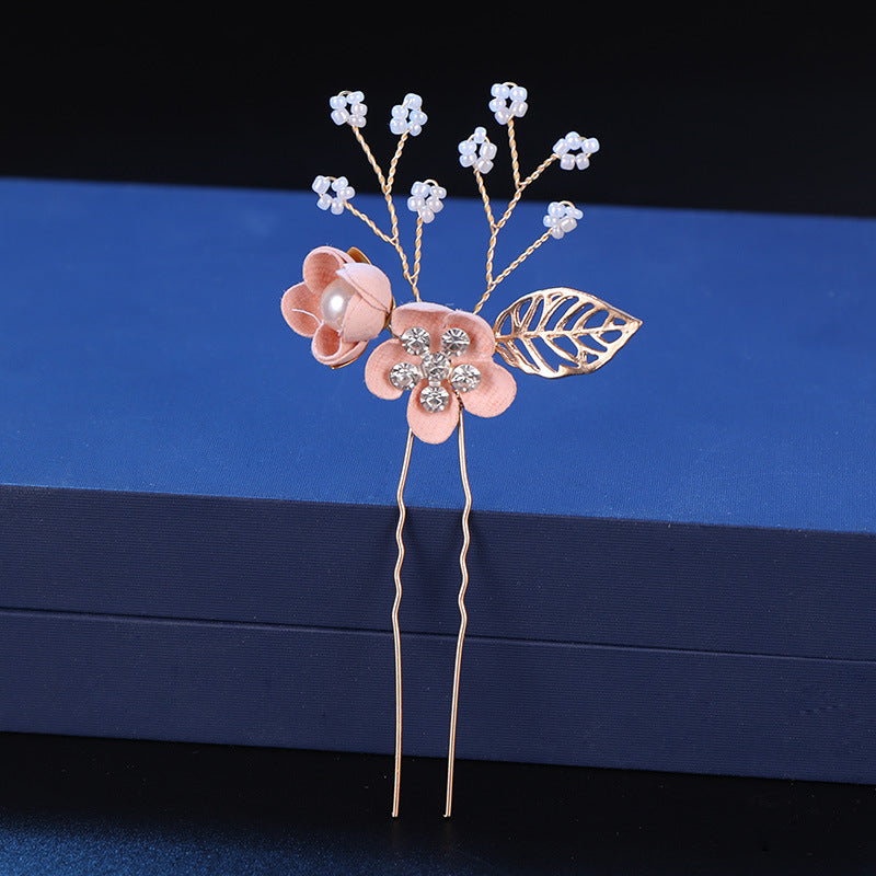 Hot Selling Korean Flower Hair Comb Insert